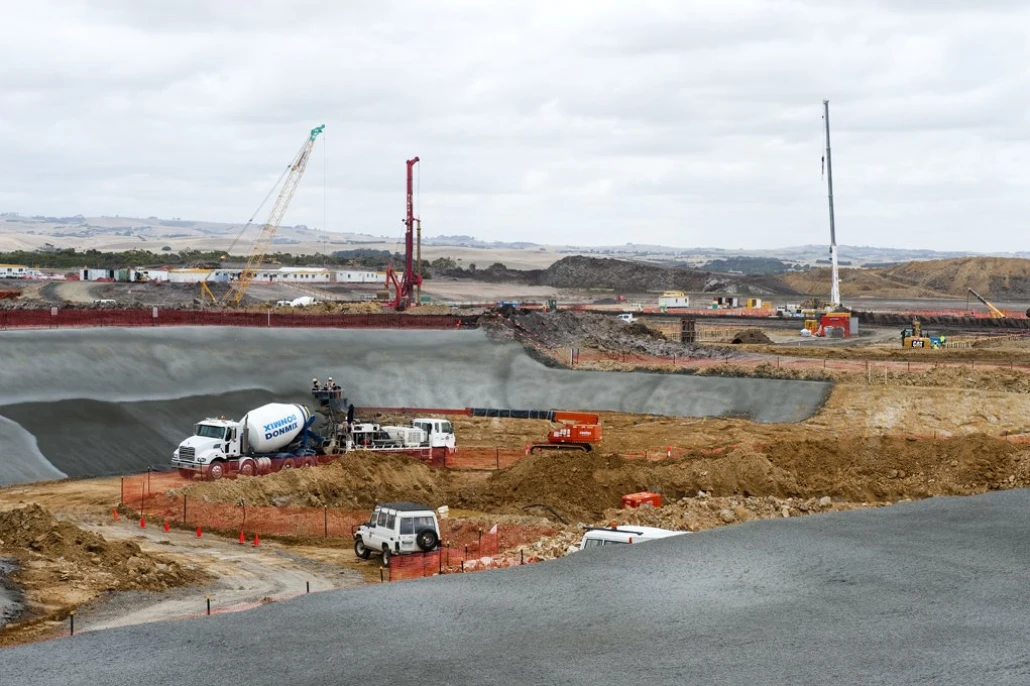 1 January 2010 - site works