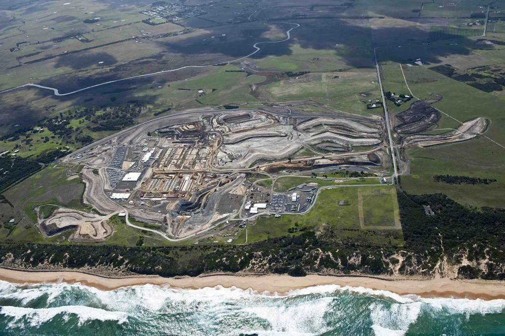7 March 2010 - aerial, site