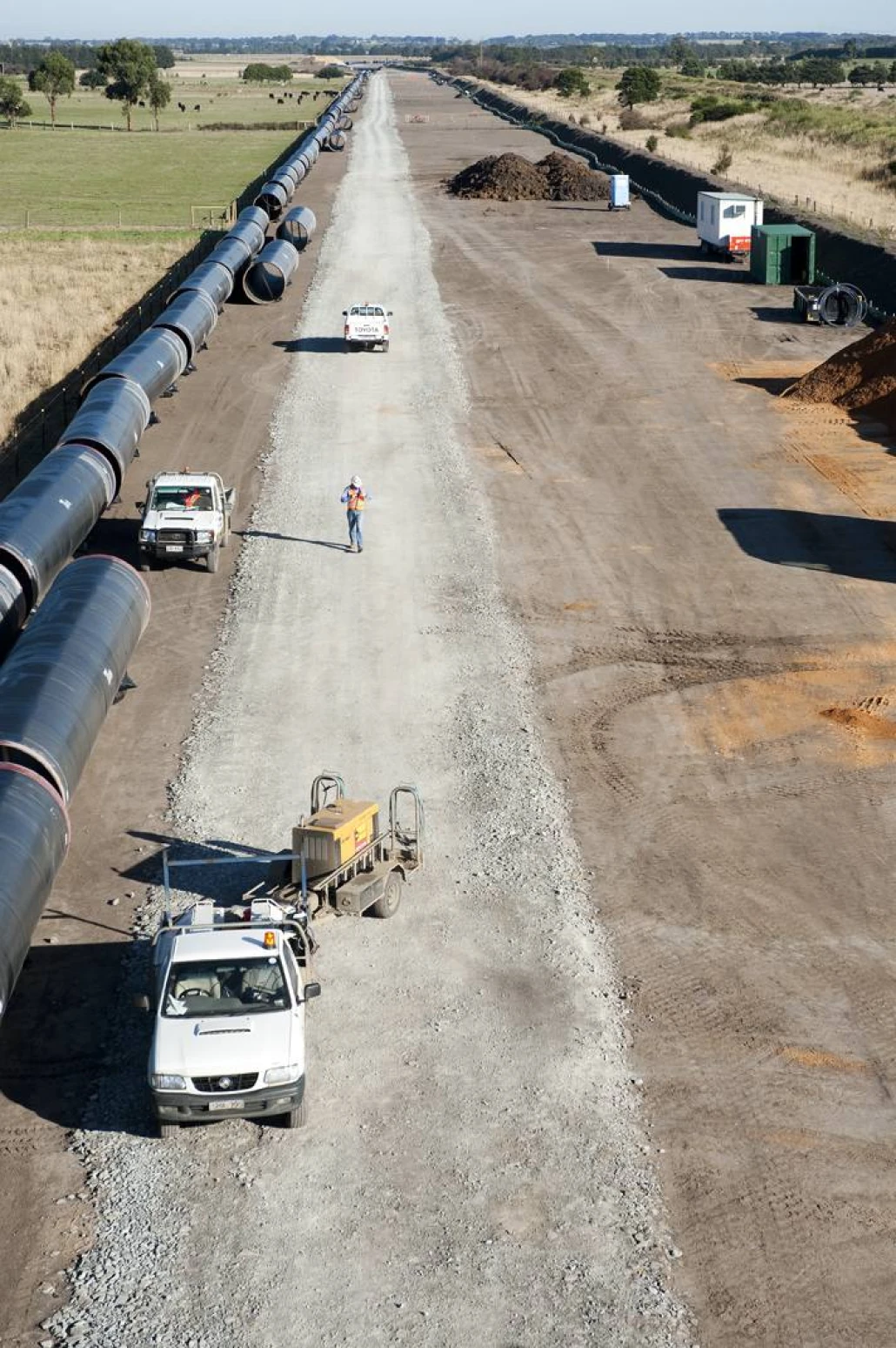 4 March 2010 - pipeline works