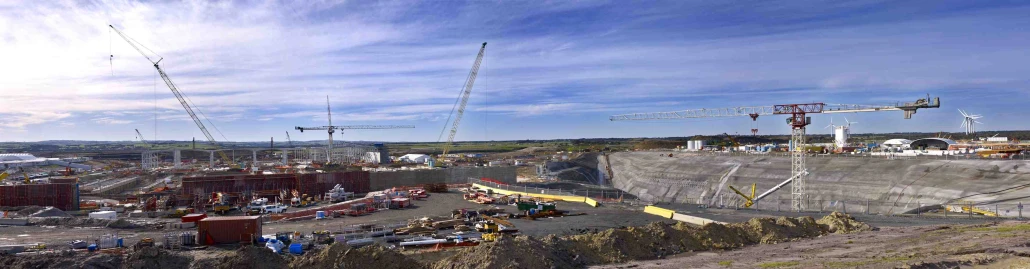 4 June 2010 - panorama, site works