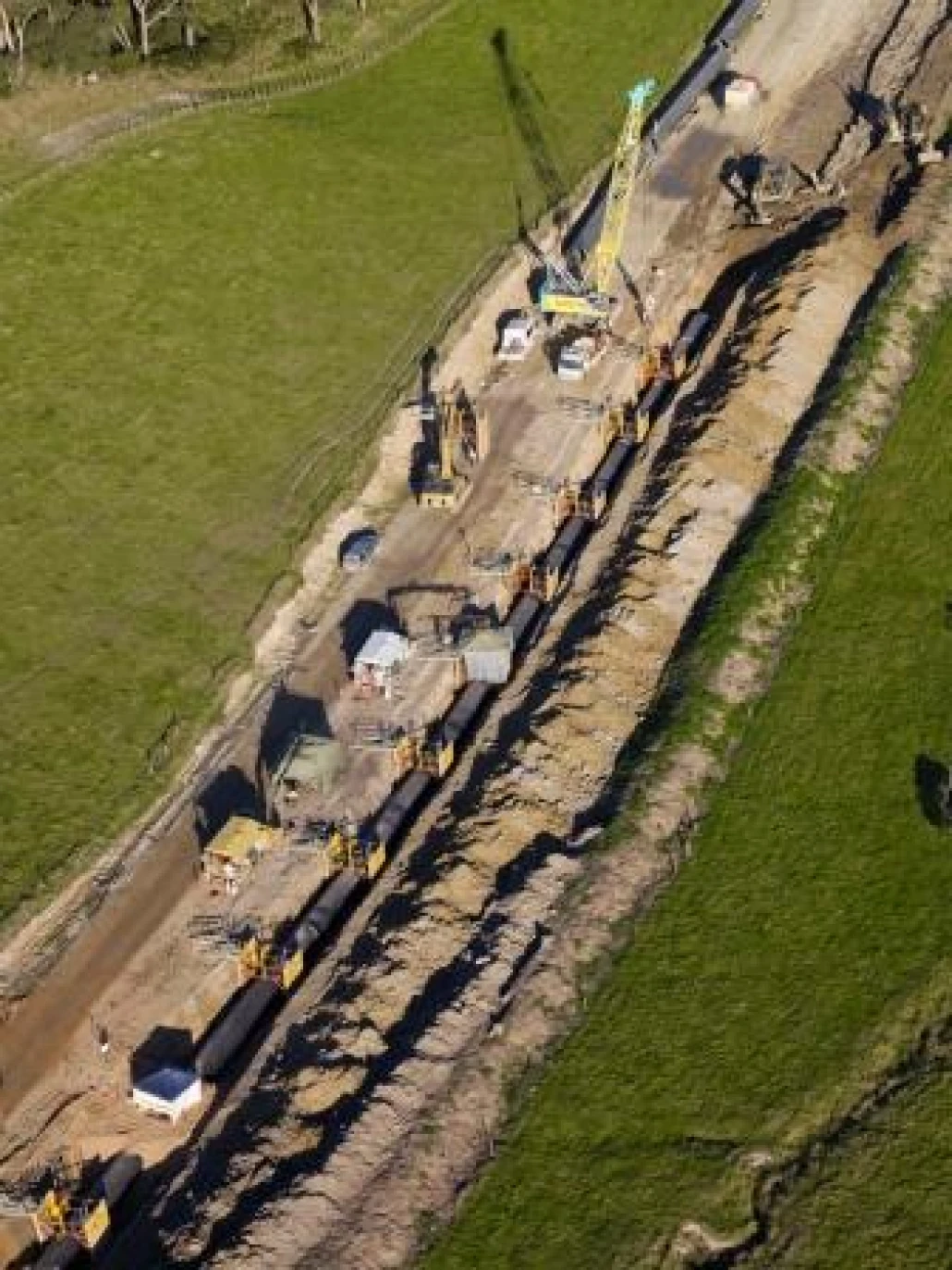 A1161 Aerial  pipeline