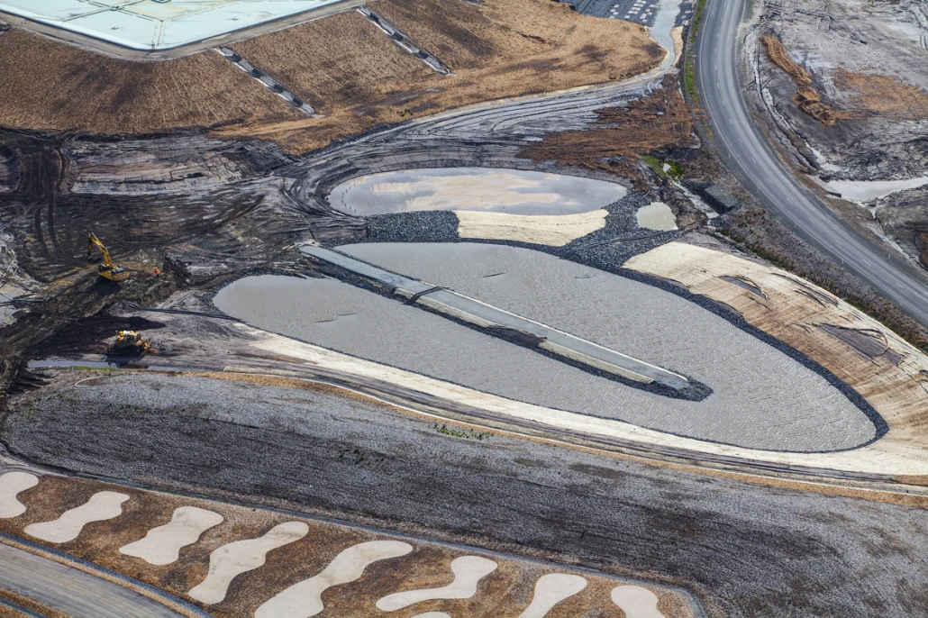 TDJV-PHOT-HPCM-B7380 Stormwater treatment pond